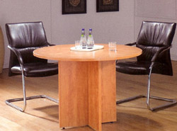 Prime Honey Oak Round Table